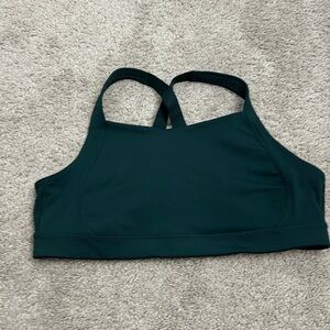 Nwot old navy teal unpadded sports bra